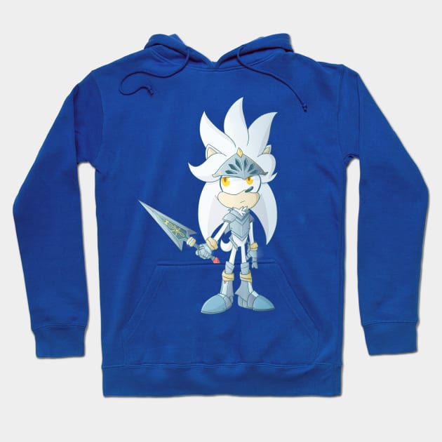 Sir Galahad - Sonic and the Black Knight Hoodie by SpookytheKitty2001